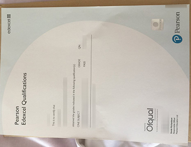 Pearson Edexcel Qualifications Credentials