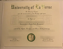 University of La Verne Qualification