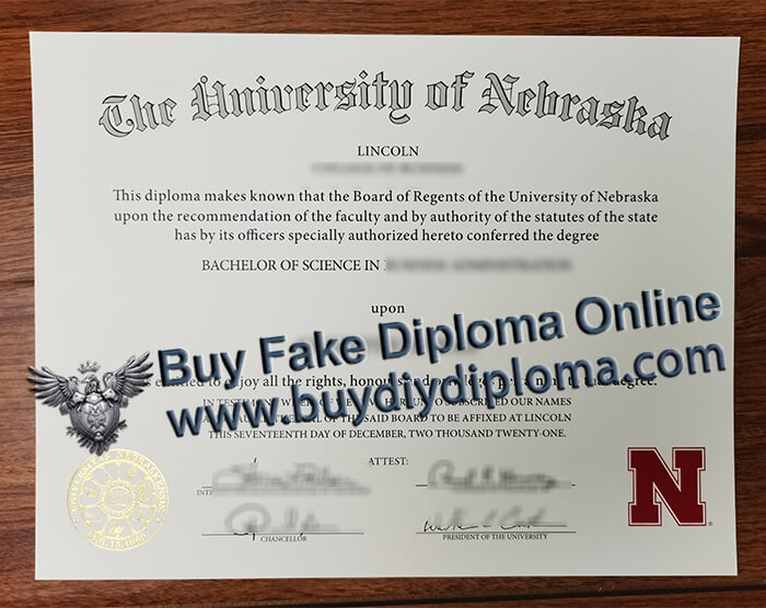 University of Nebraska–Lincoln Novelty Credentials