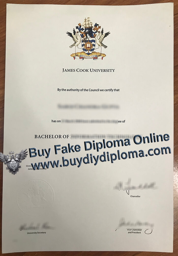James Cook University Credentials 