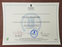ESSEC Business School Credentials， ESSEC Business School Qualification