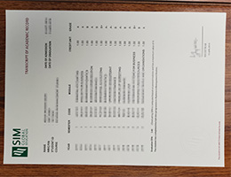 SIM Global Education Academic record