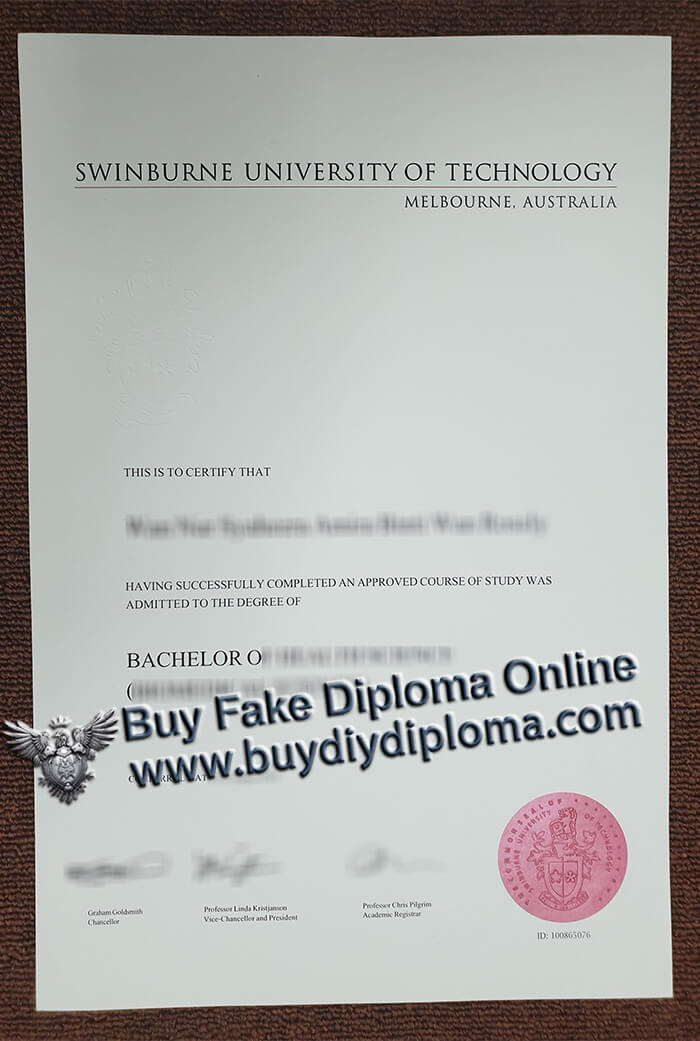 Swinburne University of Technology Qualification