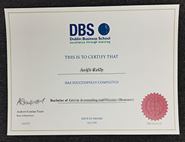 Dublin Business School Credentials