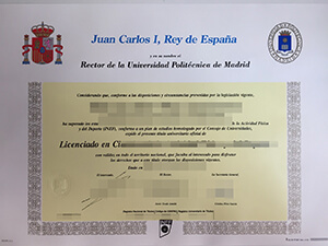 Universidad Politécnica de Madrid Credentials