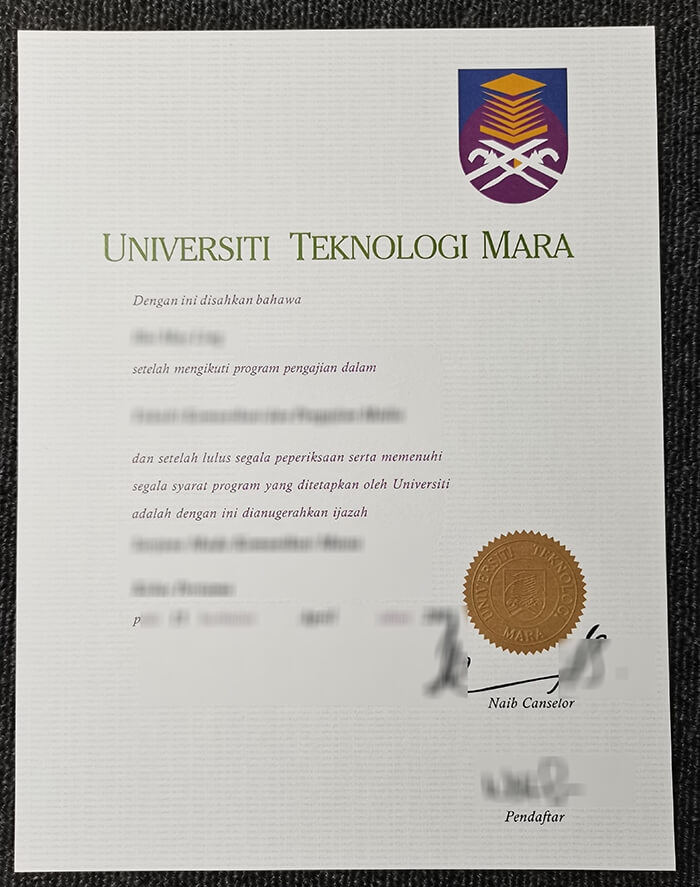  Universiti Teknologi MARA Credentials?  Get a Novelty Credentials, Novelty Qualification, Novelty Credentials,