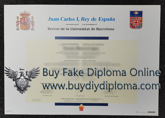 Universitat de Barcelona Qualification