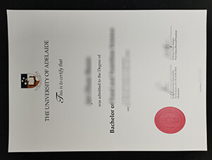 University of Adelaide Qualification, University of Adelaide Credentials.