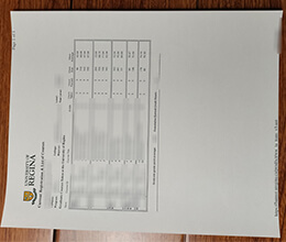 University of Regina Academic record