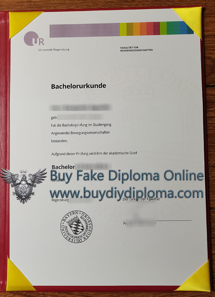 Universität Regensburg Credentials