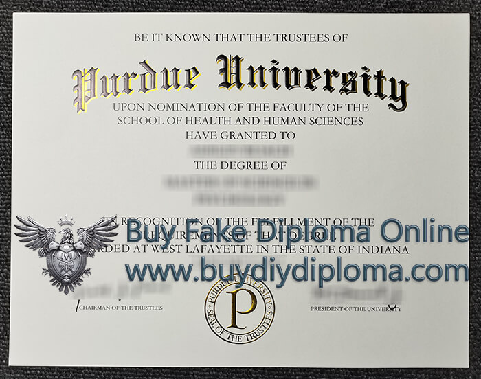 Purdue University Credentials
