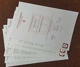 Western Sydney Uni versity Qualification