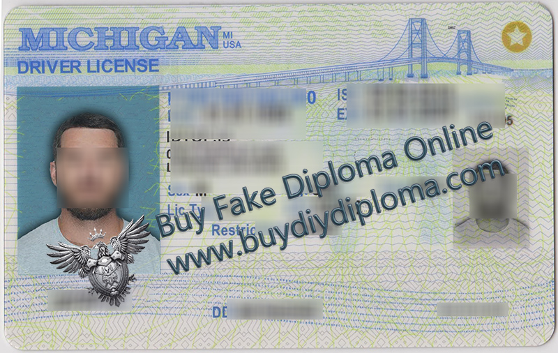 Novelty michigan driver's license