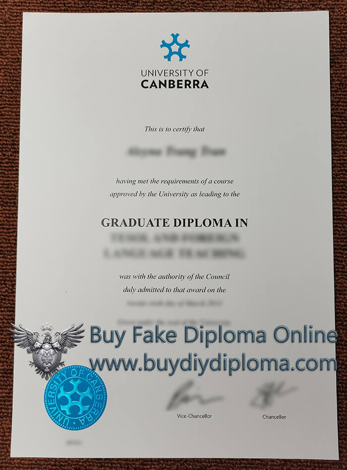  University Of Canberra Credentials