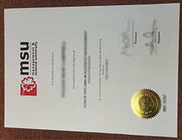 Management & Science University Credentials, Request a MSU Qualification