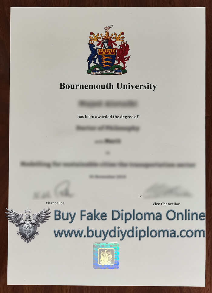 Bournemouth University Credentials, Bournemouth University Qualification