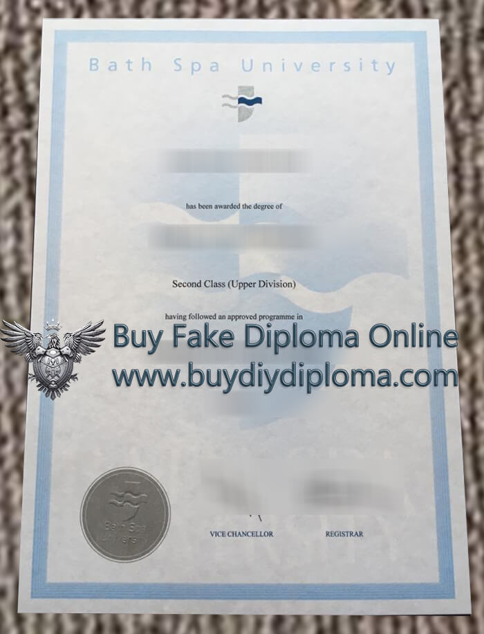 Bath Spa University Credentials