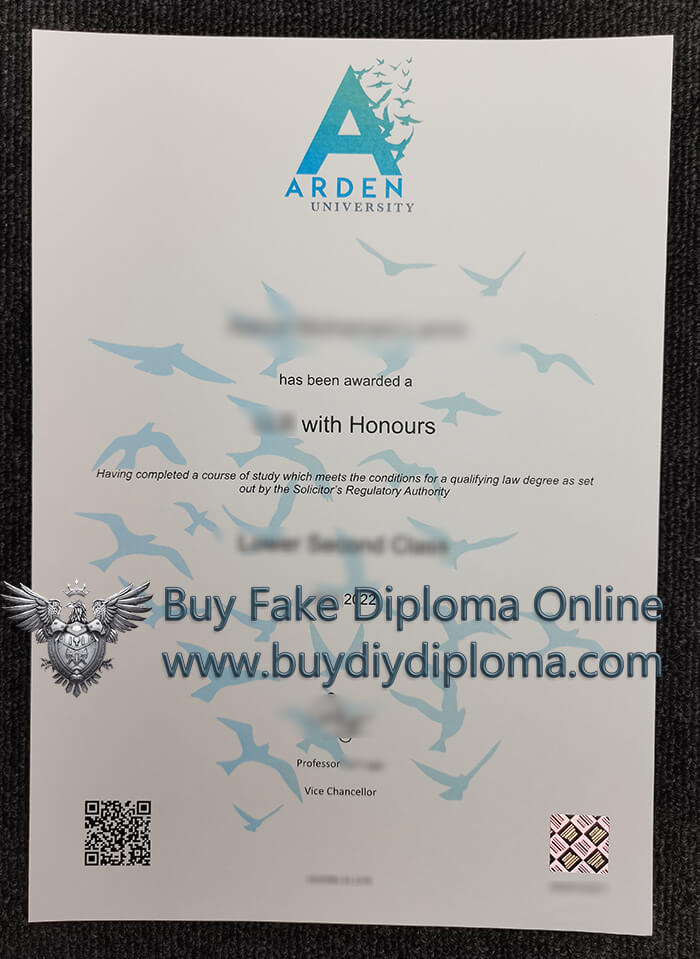 Arden University Qualification