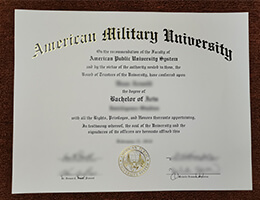 American Military University Credentials