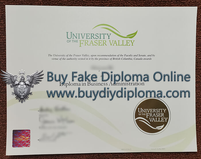The University of the Fraser Valley Credentials University of the Fraser Valley Credentials