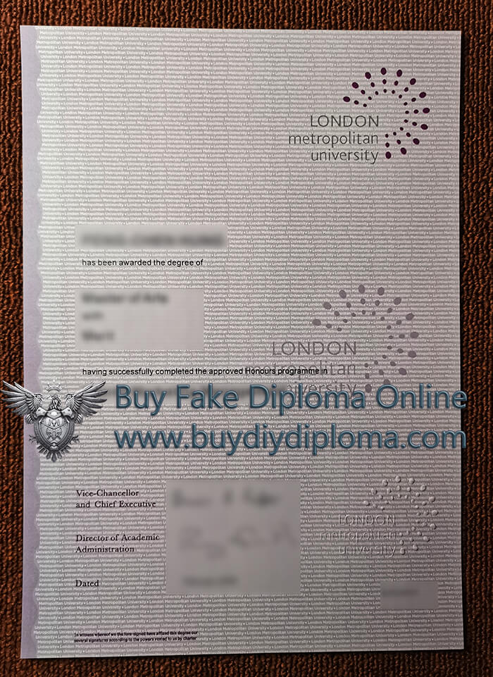 London Metropolitan University Qualification London Metropolitan University Qualification