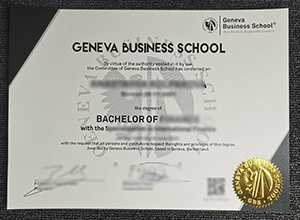 Geneva Business School Credentials