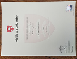 Middlesex University Qualification Credentials
