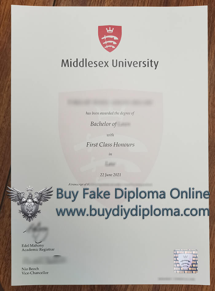 Middlesex University Qualification