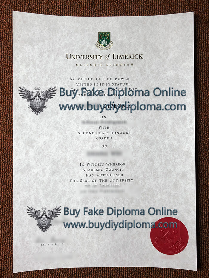 University of Limerick Credentials