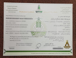 King Abdulaziz University Credentials Credentials