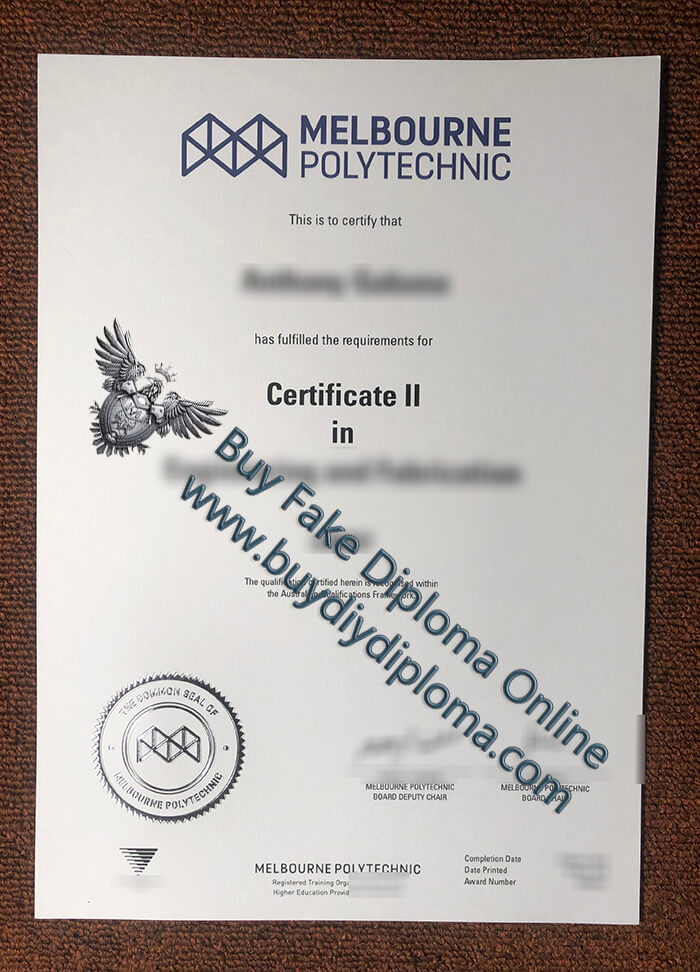 Melbourne Polytechnic Credentials