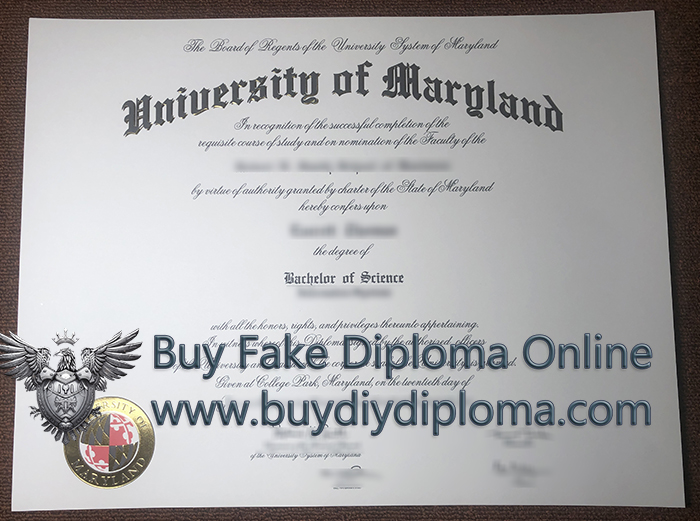 University of Maryland, College Park Credentials