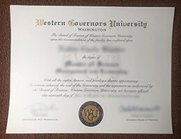 Western Governors University Credentials