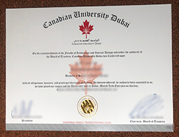 Canadian University Dubai Credentials Credentials