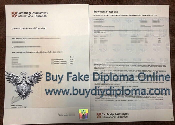 GCE A Level Credentials GCE A Level Credentials