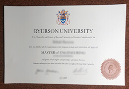 Ryerson University Qualification