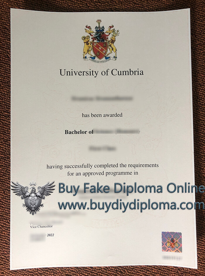 University of Cumbria Qualification University of Cumbria Qualification