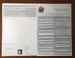 Bournemouth University Credentials Supplement, Get a Bournemouth University transcripts