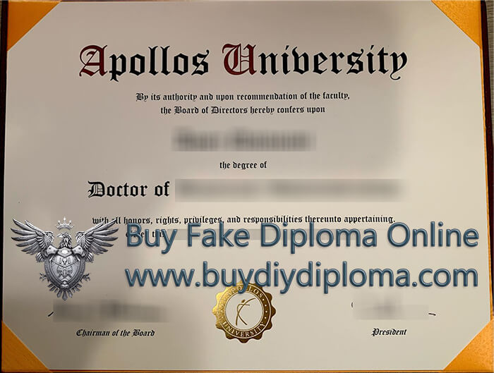 Apollos University Credentials