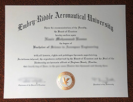 Embry–Riddle Aeronautical University Credentials certificarte