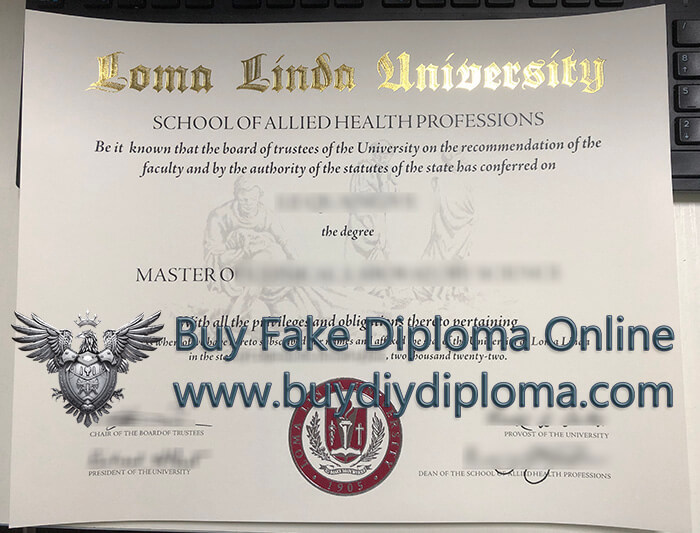 Loma Linda University (LLU) Credentials