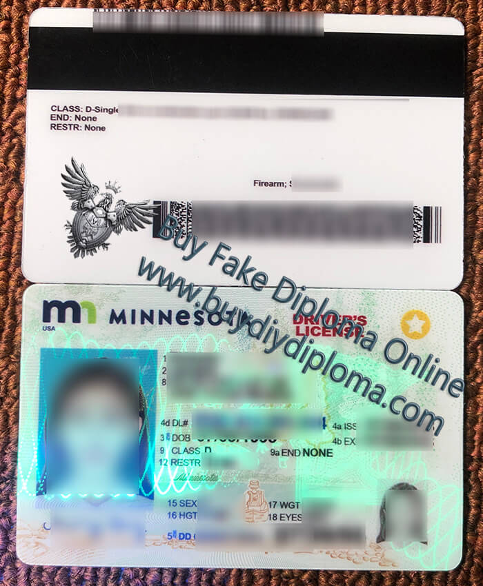 Minnesota Driver License Reproduction 