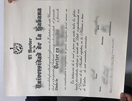 Universidad de La Habana Credentials