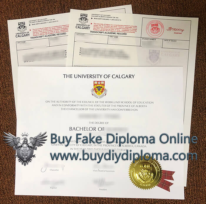 University of Calgary Qualification with Academic record