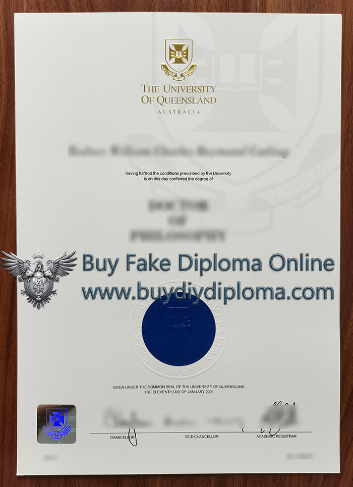 University of Queensland Qualification