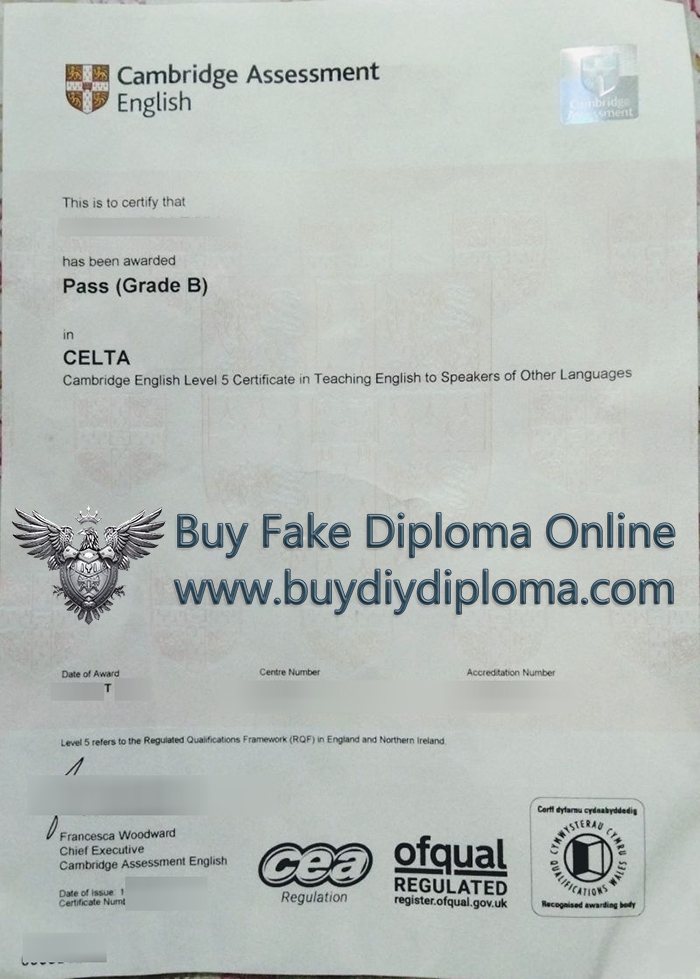 CELTA Credentials