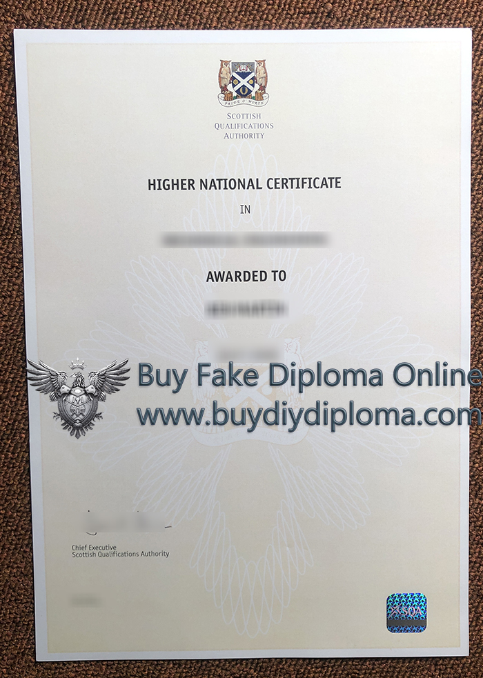 Higher National Credentials