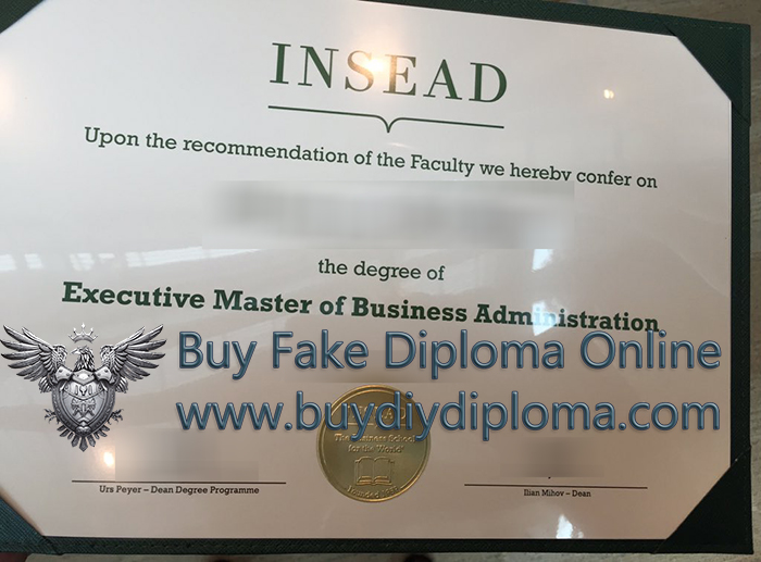 INSEAD Credentials