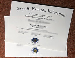 John F. Kennedy University Credentials