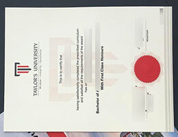 Taylor's University Qualification